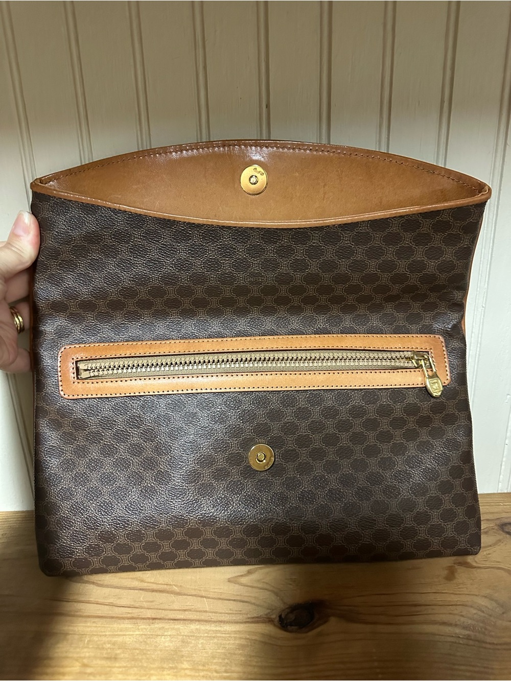 Celine Paris Macadam Clutch - Picture 5 of 12